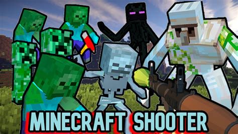 Minecraft Shooter .